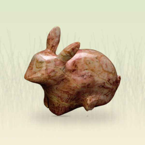 Hand-carved marble bunny from the original Trinity catalogue